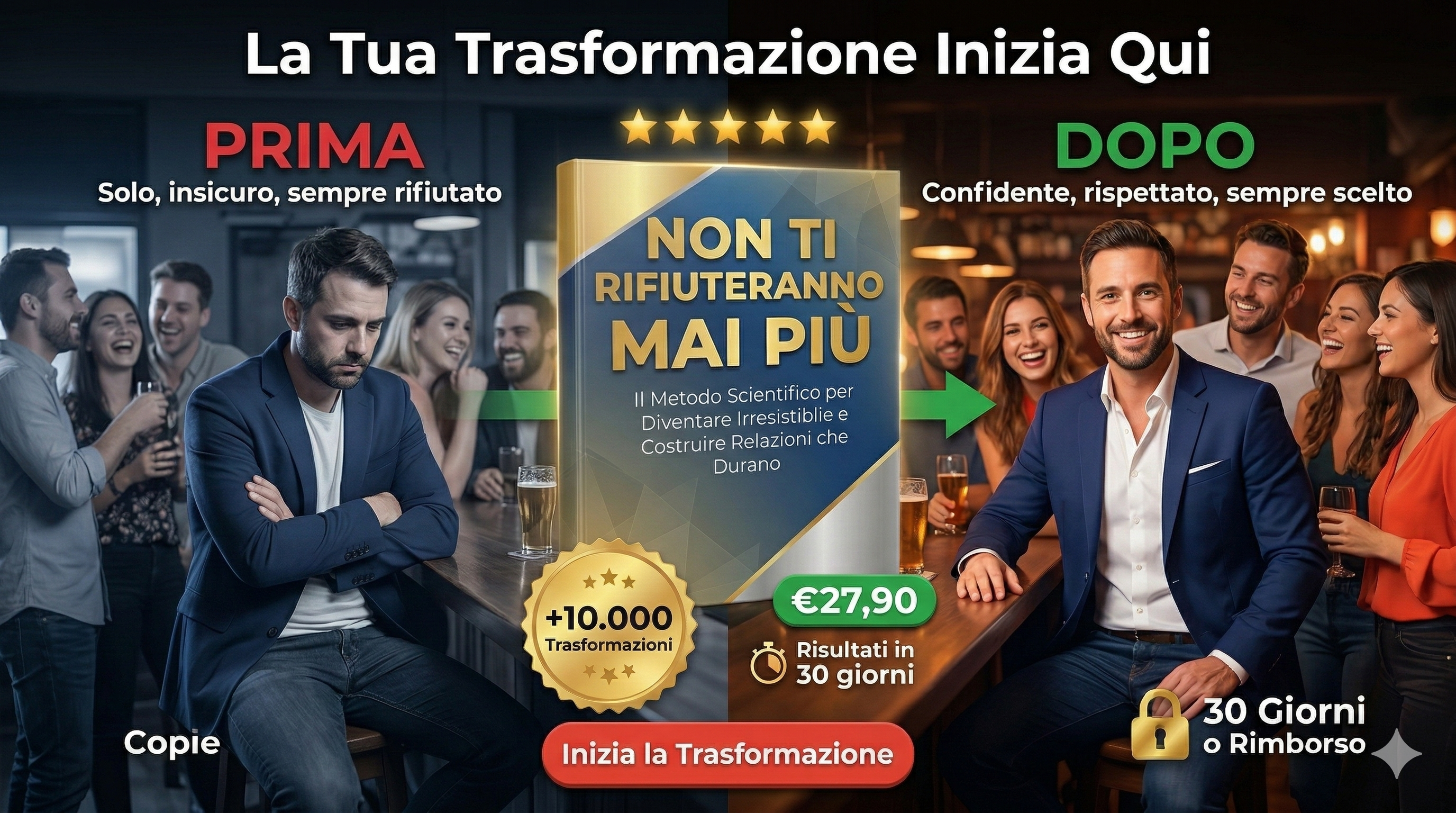 E-book "Non ti Rifiuteranno Mai Più" | Percorso 8 Settimane + Bonus Pratici